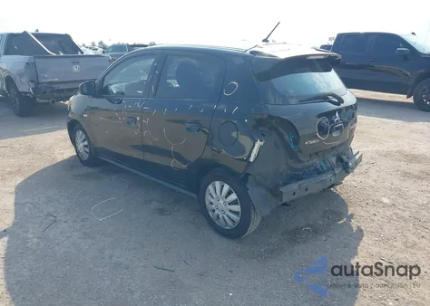 2018 Mitsubishi Mirage Es from USA, damaged, VIN ML32A3HJ2JH006764